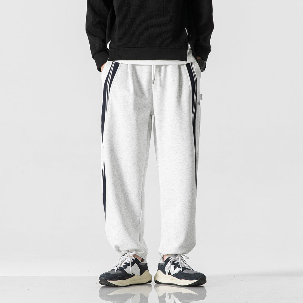 Retro Sports Casual Pants For Students