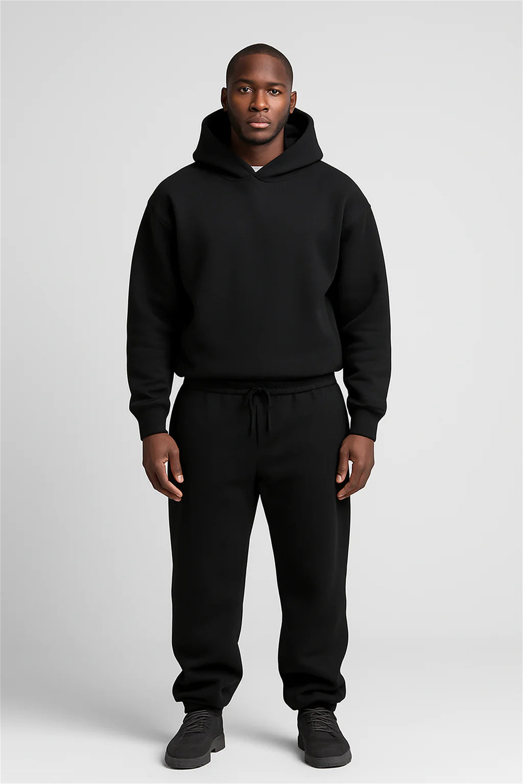 Oversized Two-piece Men's Sportswear Suit