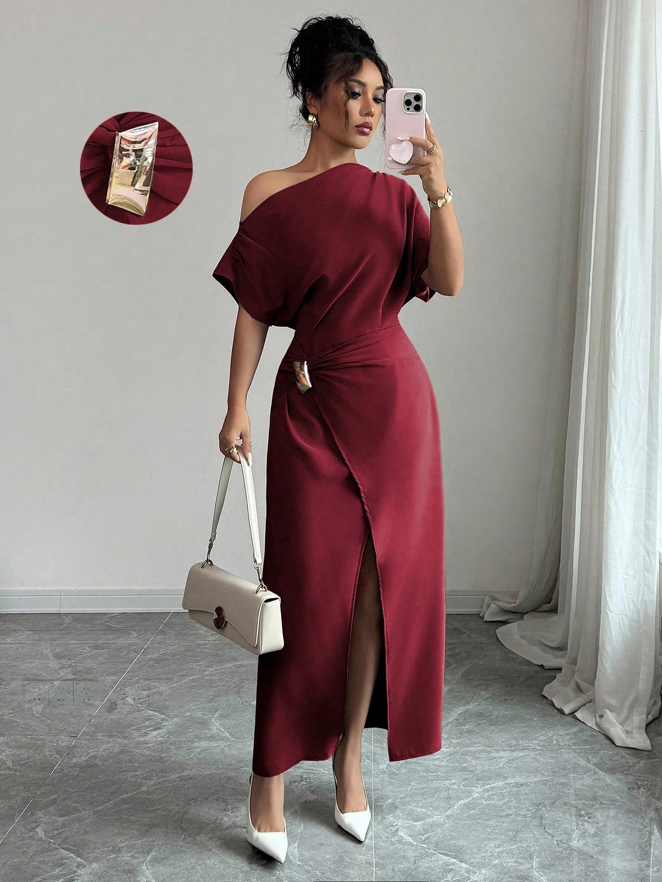 AKI Elegant Bodycon Maxi Dress